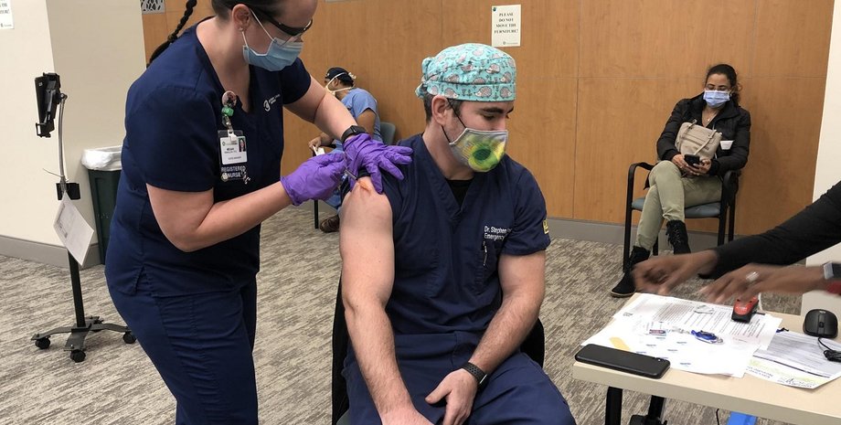 вакцинация, сша, коронавирус