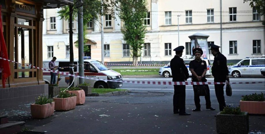 Москва, Россия, полиция