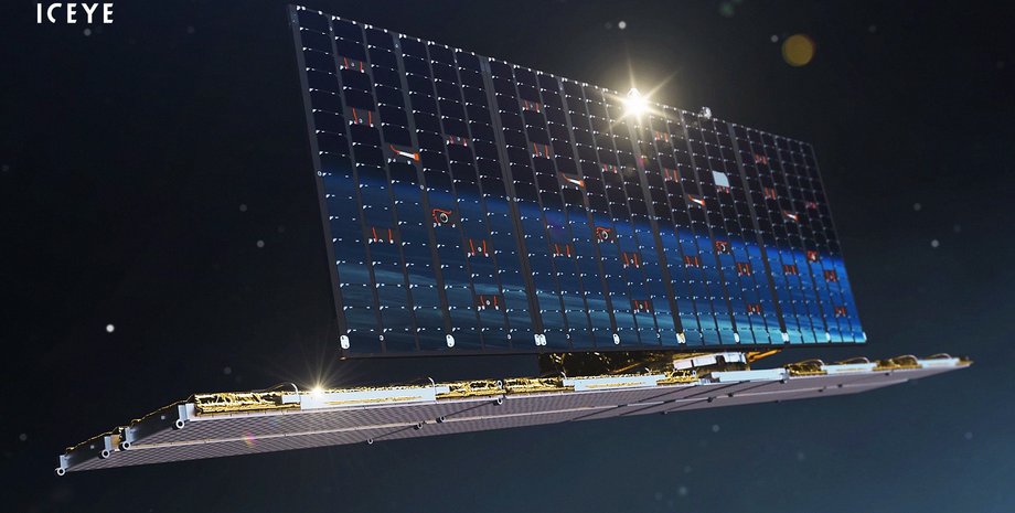 Спутник компании ICEYE, фонд Сергея Притулы, волонтеры купили спутник, спутник для ВСУ, Народный Байрактар