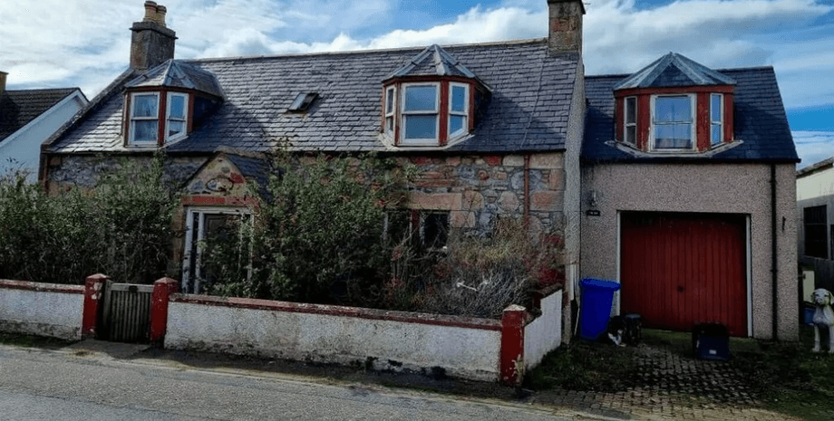 Заброшенный коттедж в Шотландии, коттедж, дом, жилье, заброшенный дом, вид на море, продажа дома, дом за границей