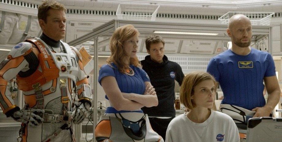 Кадр из фильма "Марсианин"