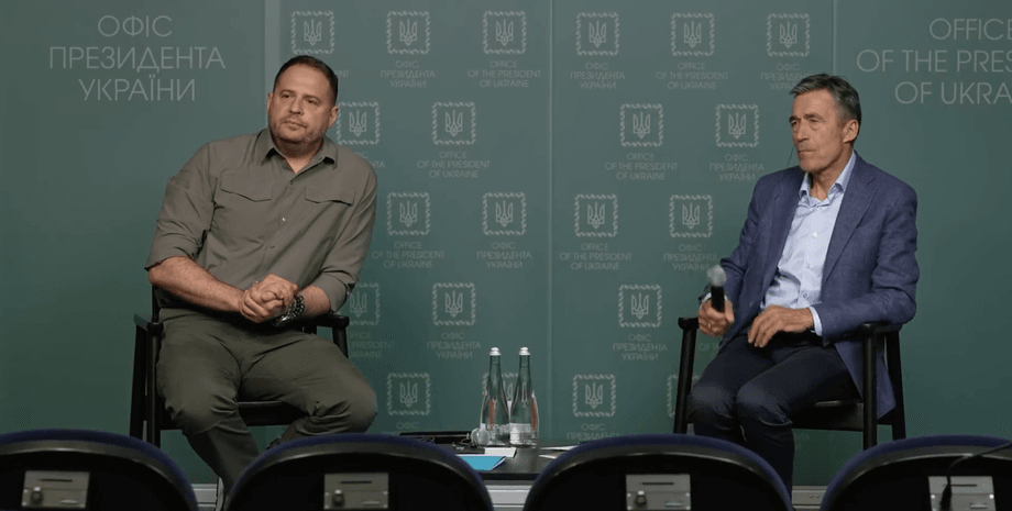 Андрей Ярмак , Андерс Фог Расмуссен, нато, вступление Украины в НАТО, Украина НАТО