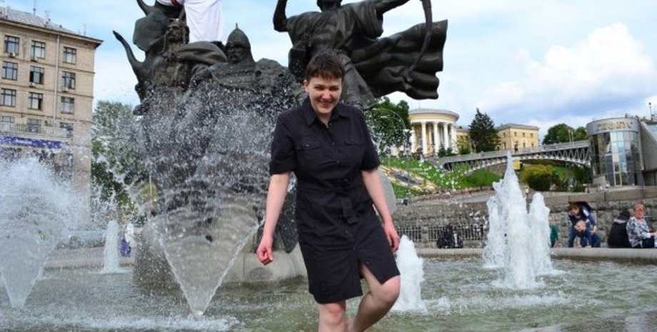 Надежда Савченко / Фото: facebook.com/iryna.yuzyk