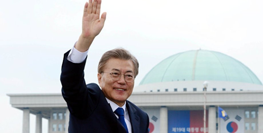Президент Южной Кореи Мун Чже Ин / Фото: Yonhap