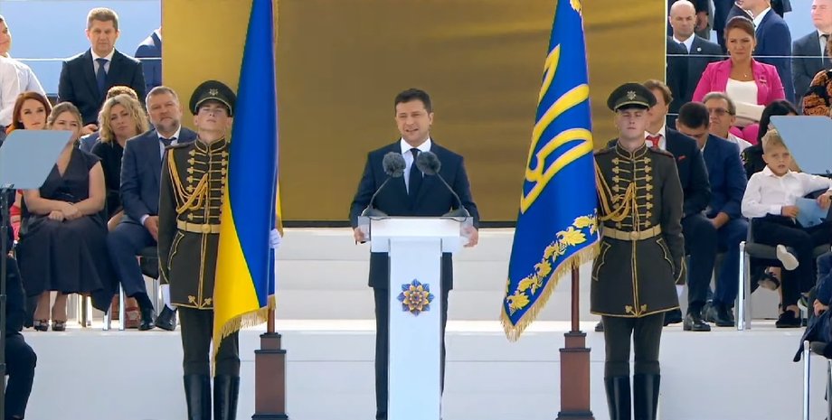 Владимир Зеленский, День независимости