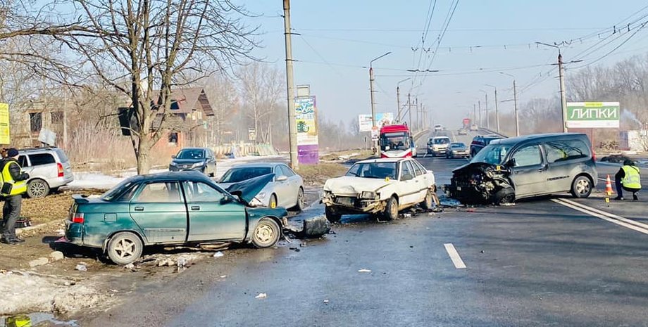дтп, авария, ивано-франковск, полиция, погибшие