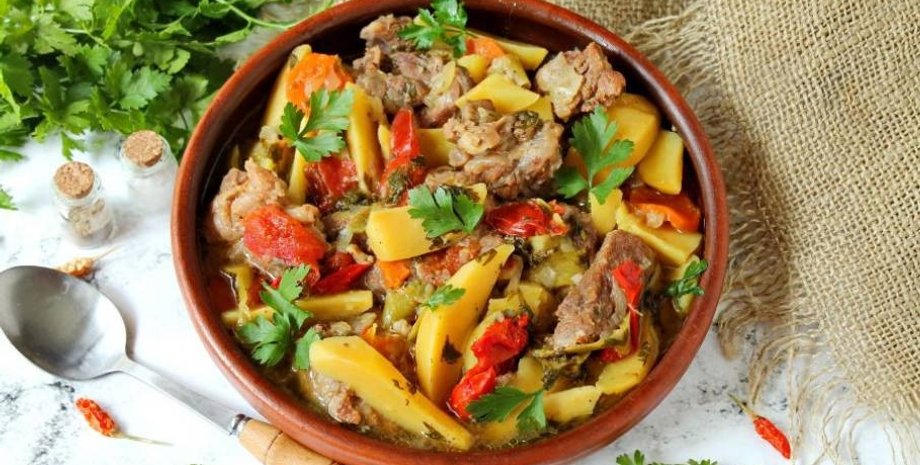 Хашлама, мясо, рецепт