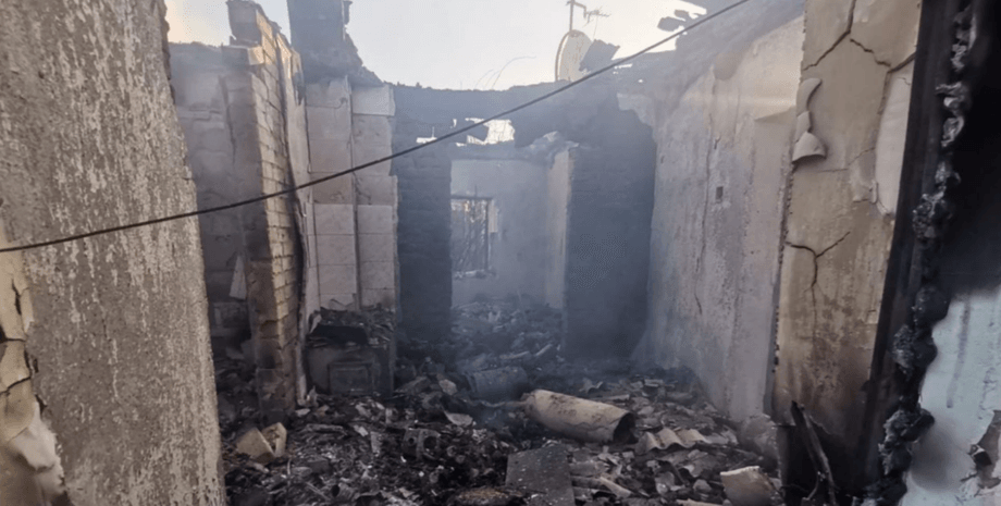 обстрел Запорожья, РФ атаковала Запорожье, ночная атака, атака РФ, последствия обстрела, отсутствие света