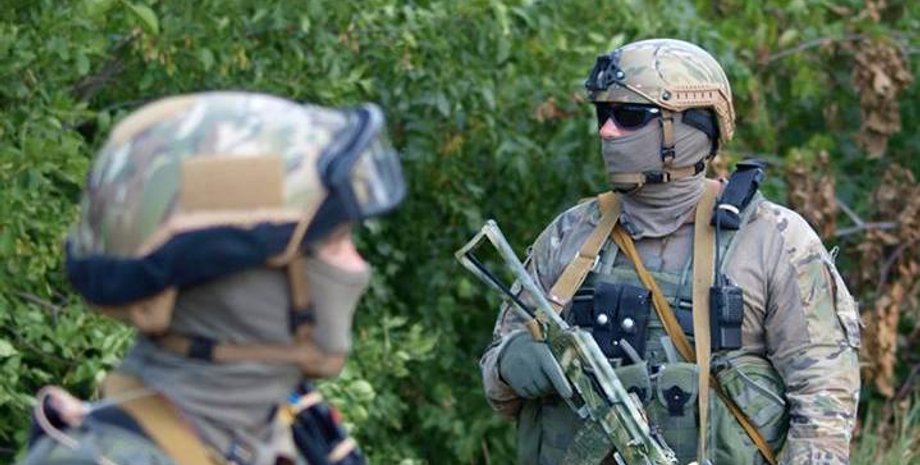 Силовики в Донбассе / Фото пресс-центра АТО