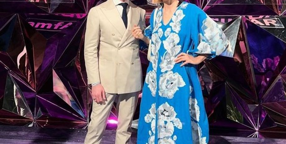 Келлі Резерфорд, Келлі Резерфорд у сукні українського бренду, Келлі Резерфорд пліткарка, українські дизайнери