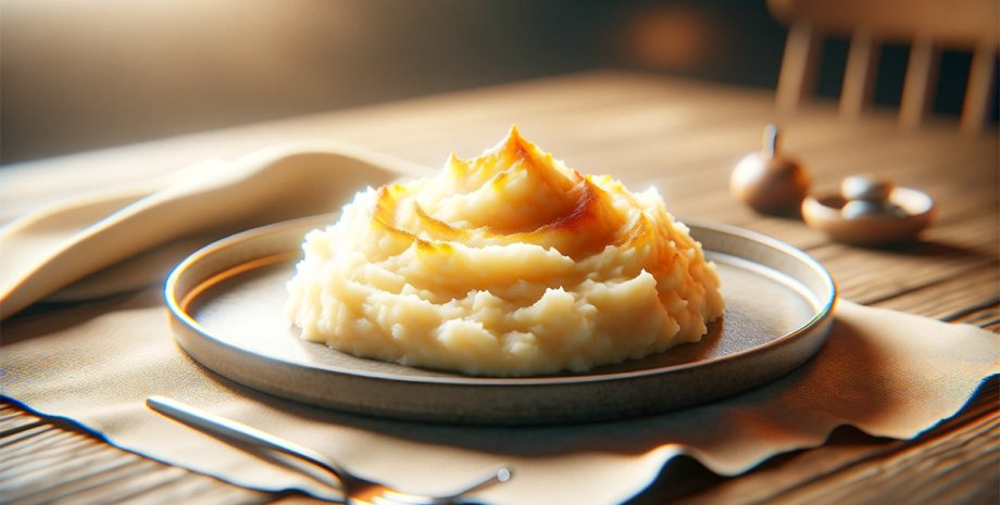 пюре картофель, еда, блюдо