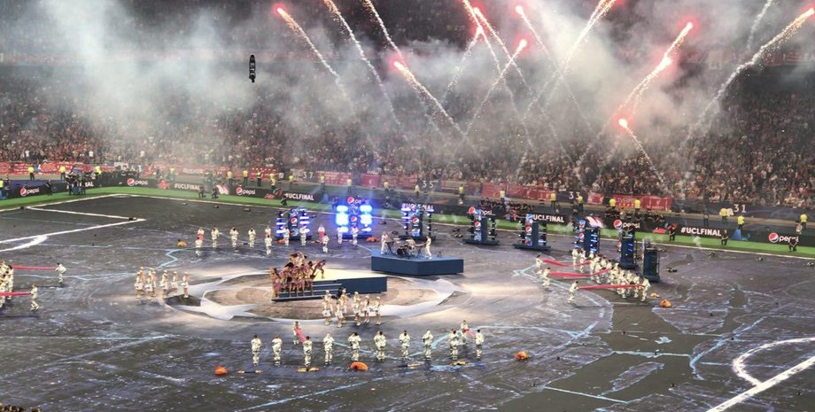 Открытие финала Лиги чемпионов в Киеве / Фото: Фокус