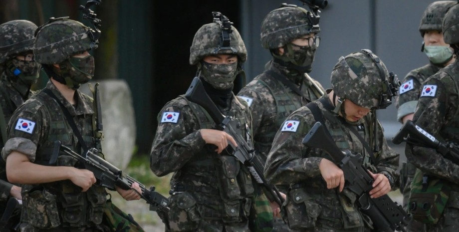 Военнослужащие Южной Кореи. Иллюстративное фото