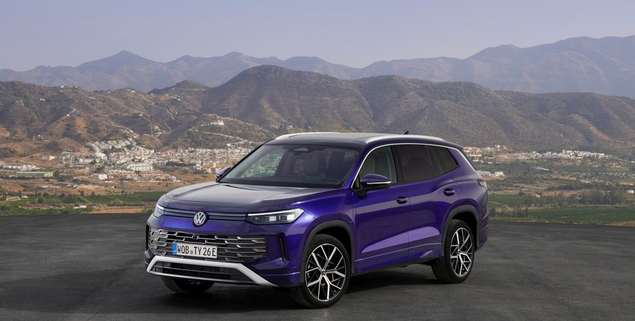 Volkswagen Tayron, новый Volkswagen Tayron, кроссовер Volkswagen, Volkswagen Tayron 2025, Volkswagen Tayron 2025