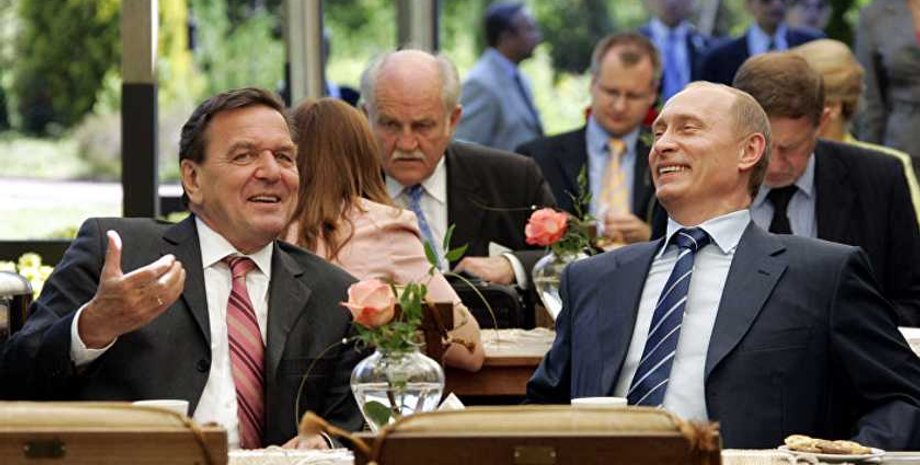 Герхард Шредер и Владимир Путин, Шредер и Путин,