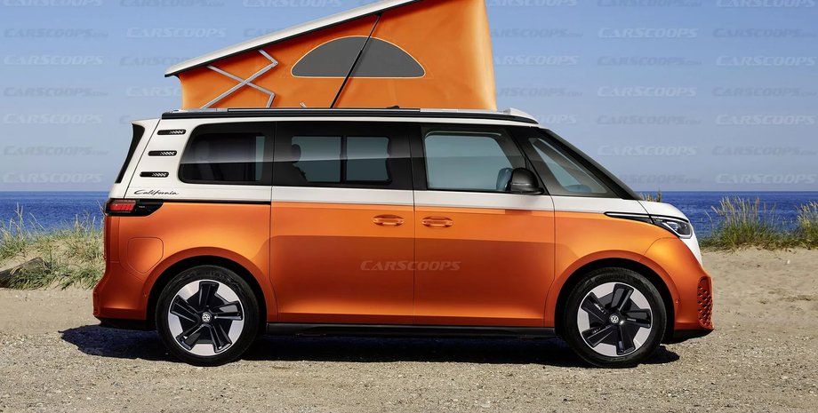 Volkswagen California, Volkswagen ID.Buzz, электромобиль Volkswagen, Новый Volkswagen California