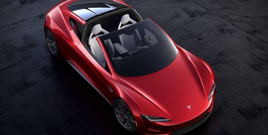 Tesla Roadster, электрокар