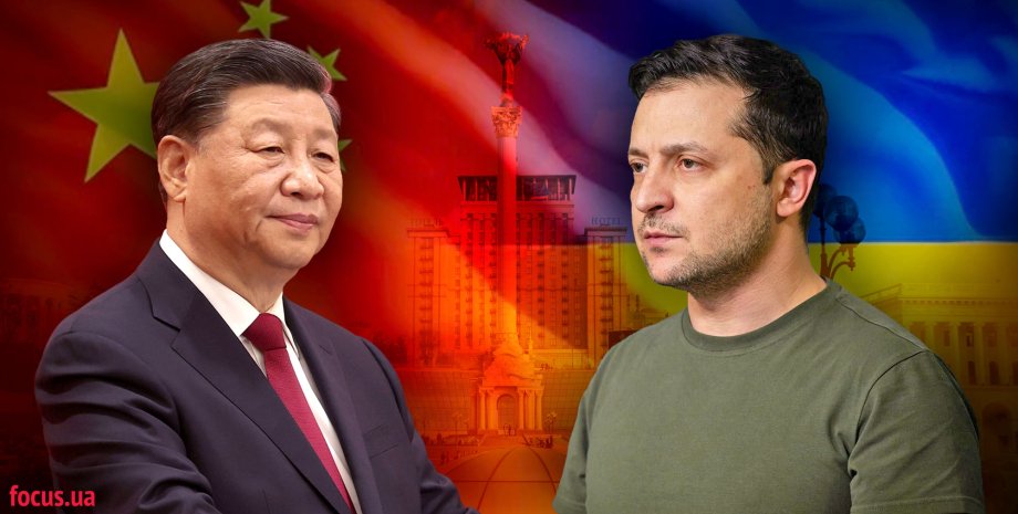 Володимир Зеленський й Сі Цзіньпін Володимир Зеленський, Сі Цзіньпін, президенти, президент України, президент Китаю