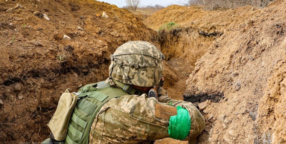 Украинский военный, иллюстративное фото ВСУ, война, Украина, фото