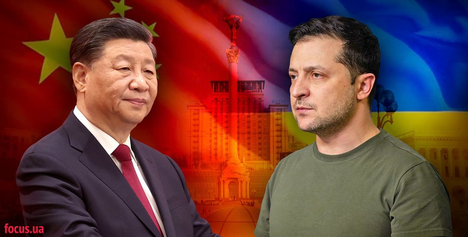 Си Цзиньпин и Владимир Зеленский и Си Цзиньпин