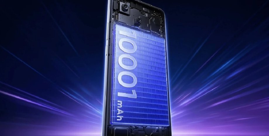 Смартфон Realme P4 Power батарея 10000 мАг