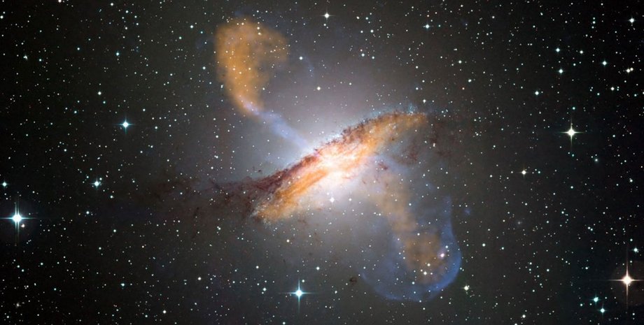 галактика Центавр А галактика Центавр А