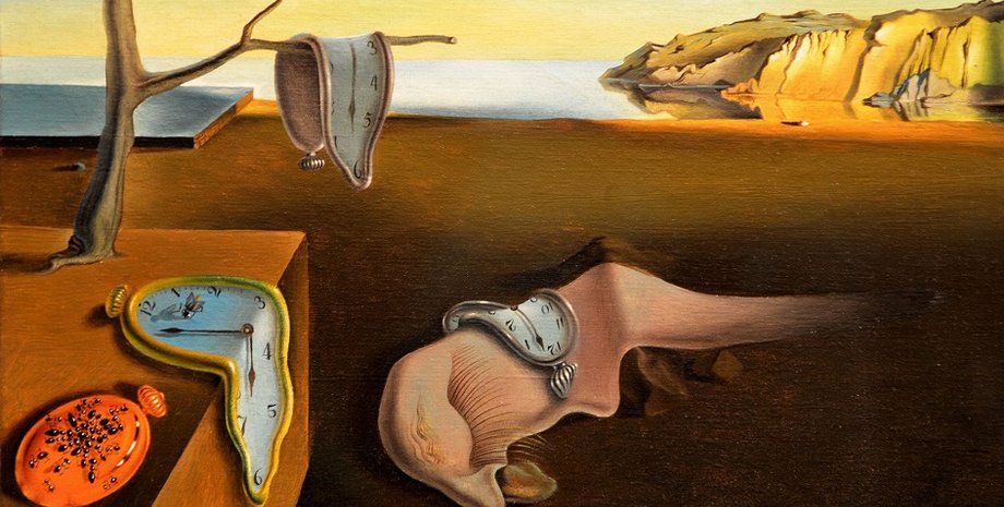 Сальвадор Далі, годинник Сальвадора Далі, Далі М'який годинник, Далі Сталість пам'яті, сюрреалізм, картина Далі, як зрозуміти сюрреалізм, що таке сюрреалізм, камамбер