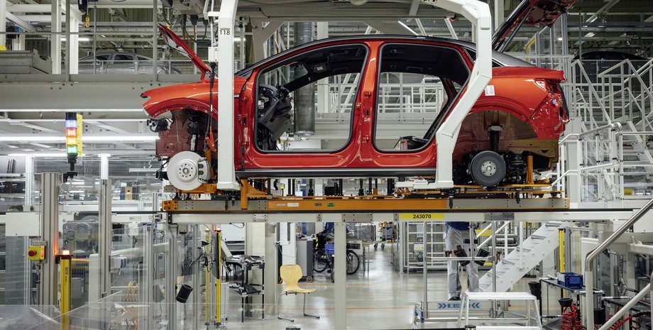 Виробництво електромобілів, електромобілі Volkswagen, автовиробництво, електрокари Volkswagen