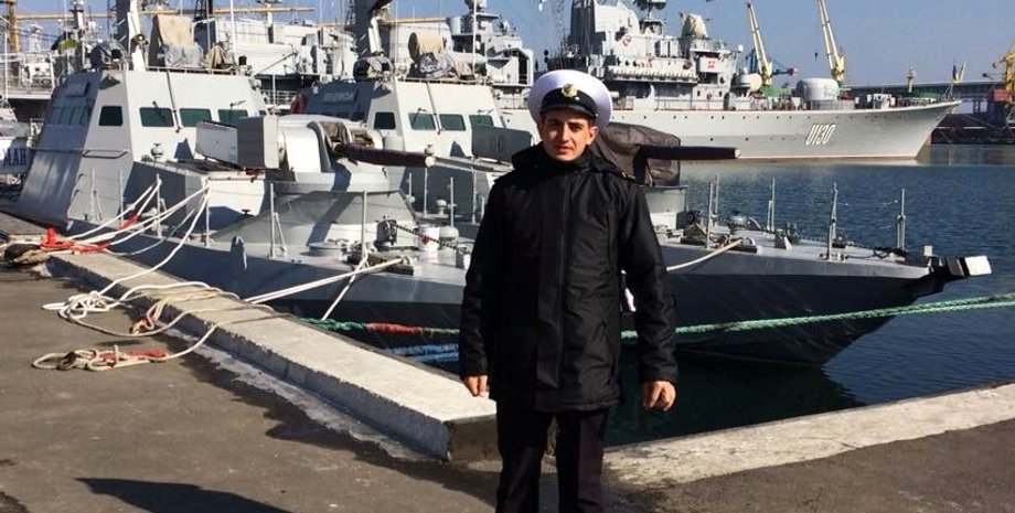 Один из раненых моряков Андрей Артеменко / Фото: pravda.com.ua