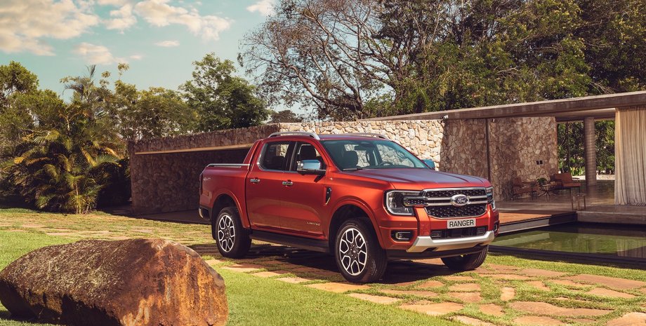 новий Ford Ranger, Ford Ranger, Ford Ranger 2023, пікап Ford