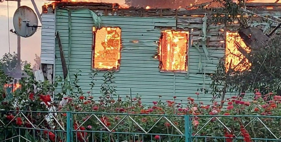 пожежа, будинок