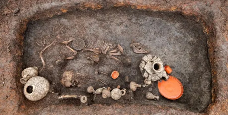 захоронение, ребенок