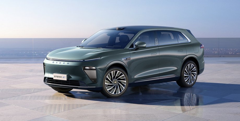 Exeed Sterra ET, Chery Exeed, электромобиль Chery, новый Exeed Sterra ET