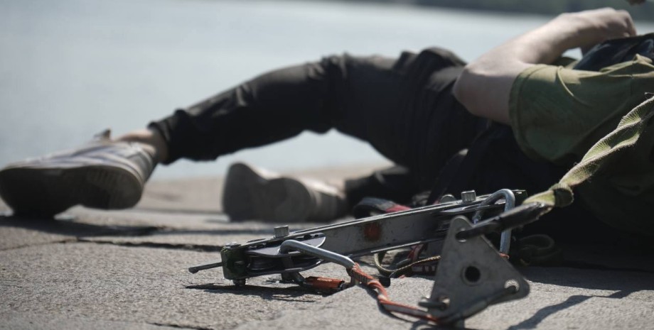 Трагедия на канатной дороге в Киеве Аттракцион спуск на Труханов остров в Киеве