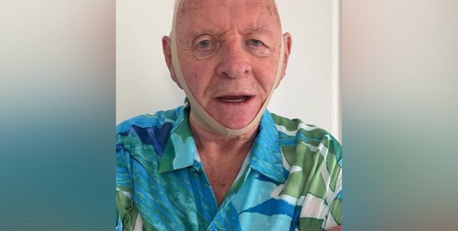 Энтони Хопкинс, повязка, Ким Кардашьян, троллинг