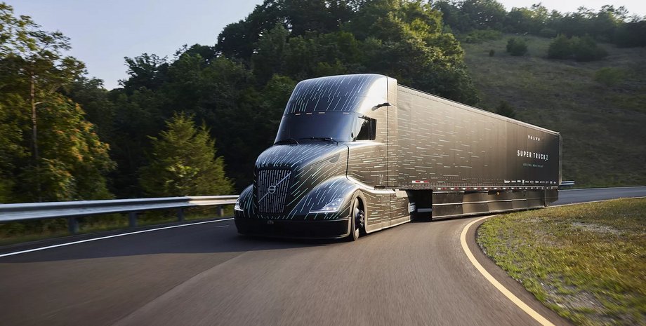 Volvo, Volvo Trucks, Volvo SuperTruck 2, Авто, Автомобілі, Вантажівка, Гібридна вантажівка, Тягач, Відео