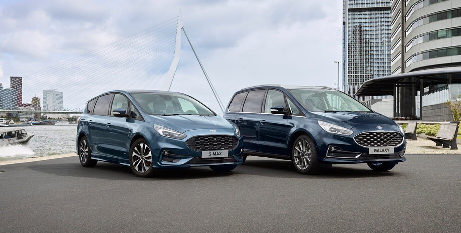 Ford S-Max и Galaxy, Ford S-Max, Ford Galaxy, минивэн Ford, минивэны Ford