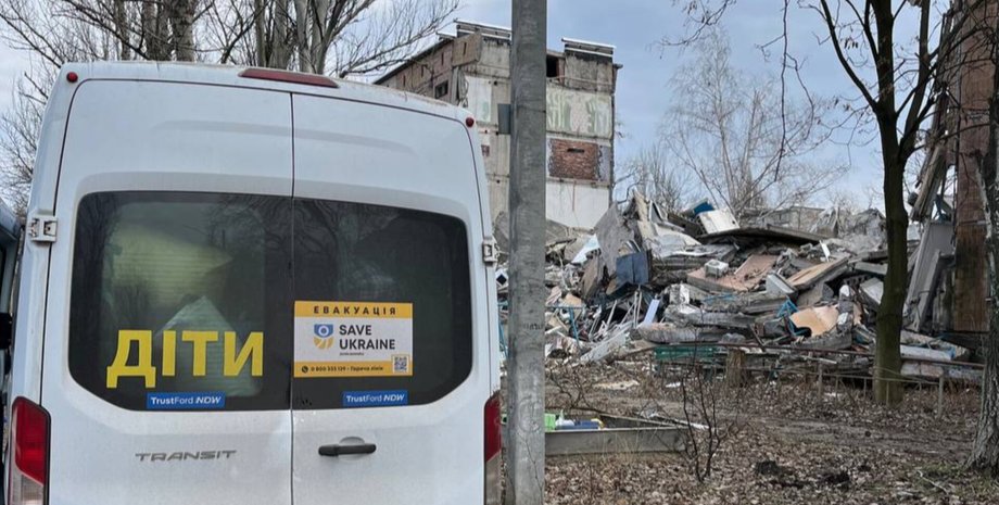 діти, евакуація, війна, небезпечна місцевість, війна РФ проти України