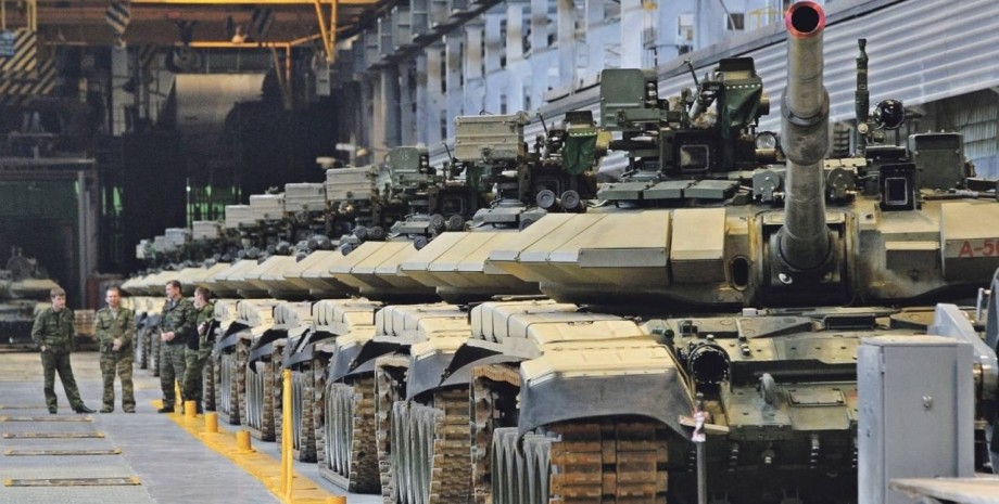 російські танки, виробництво танків