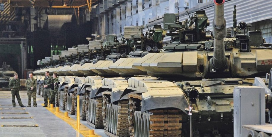 російські танки, виробництво танків