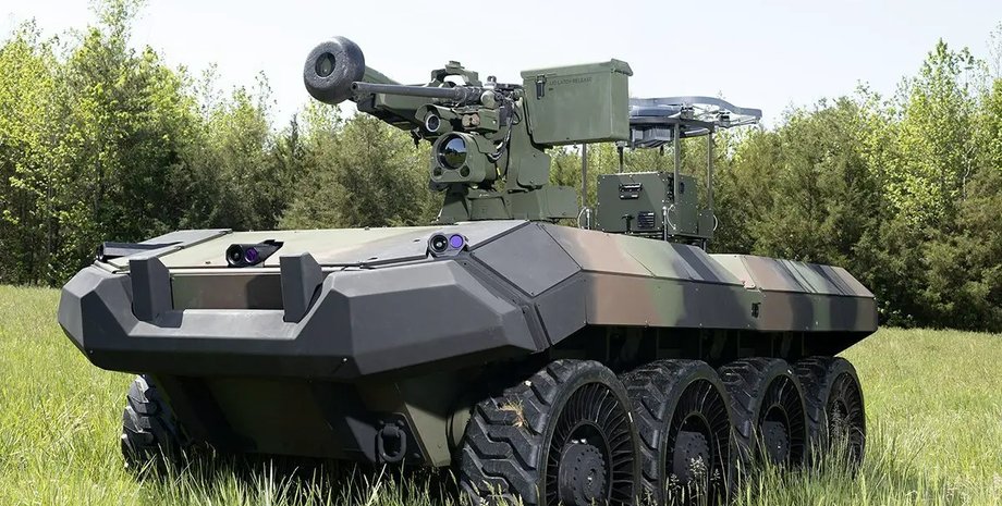 WOLF-X, бронированный робот, боевая платформа, бронетранспортер