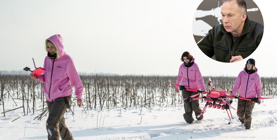 Військовослужбовиці з БпЛА "VAMPIRE"