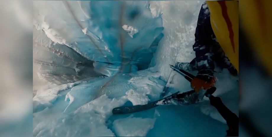 Лыжи, лыжники, Альпы, горы