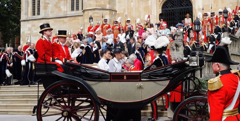 Кейт на церемонии Ордена Подвязки/Фото: Twitter Kensington Palace