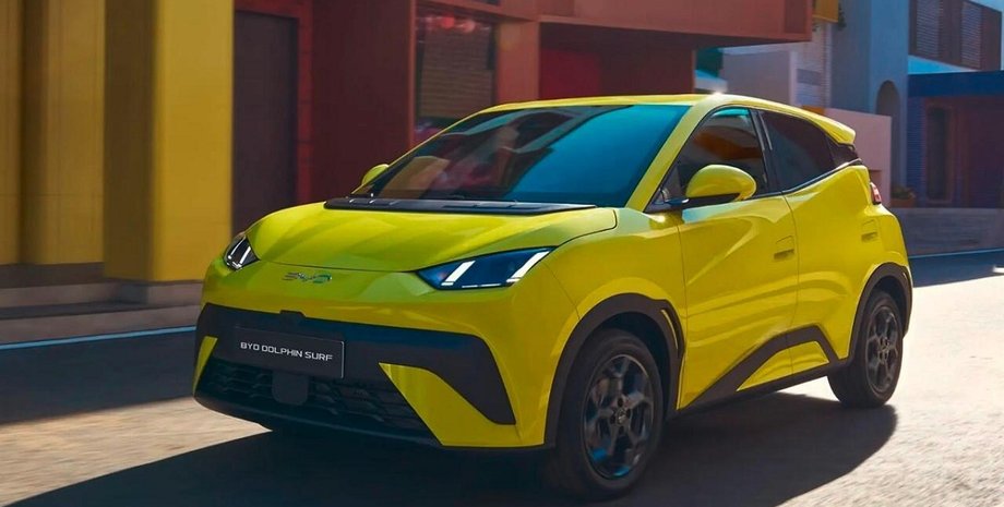 BYD Dolphin Surf, BYD Dolphin, новый BYD Dolphin Surf, электромобиль BYD, электромобиль BYD