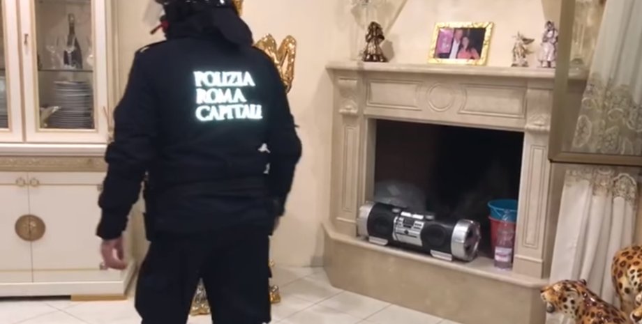 Фото: скриншот из видео римской полиции