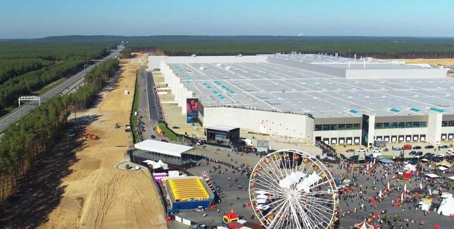 гигафабрика Tesla,Tesla Model 3, электромобили Tesla, производство Tesla, Tesla Берлин