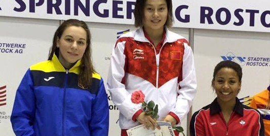 Призеры Гран-при по прыжкам в воду / Фото: facebook.com/olympicua