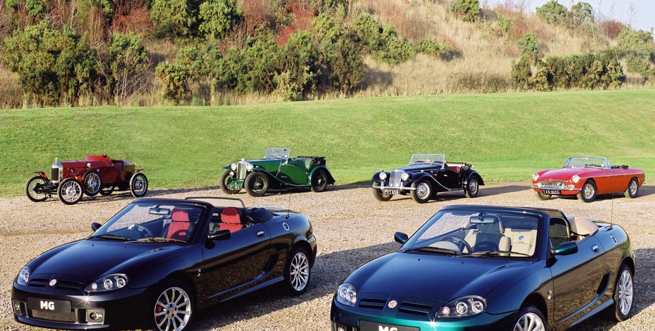 mg история, история MG, спорткар MG, MG A, MG B, MG T