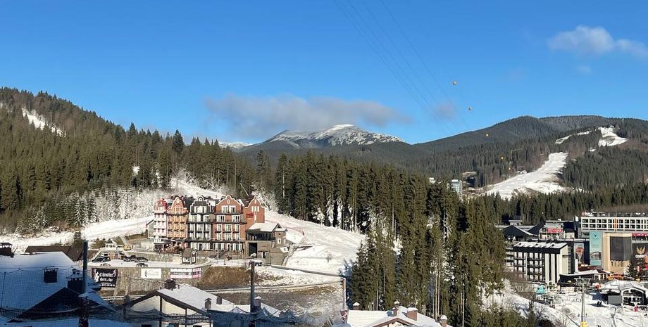 слава дьомін показав, що коїться в буковелі в січні